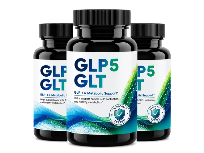 GLP5 GLT Capsules – 90-Tage-Vorrat, drei Packungen